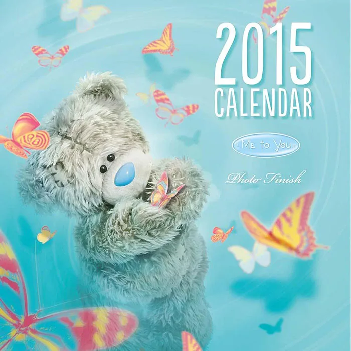 2015 Me to You Bear Photo Finish Square Calendar £9.99