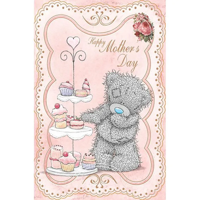 Tatty Teddy with Cakes Me to You Bear Mothers Day Card £1.89