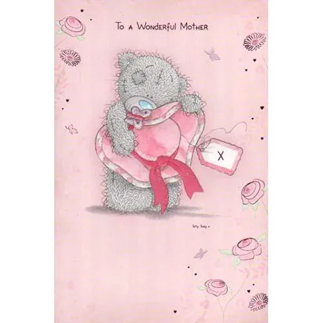 Wonderful Mother Me to You Bear Mothers Day Card