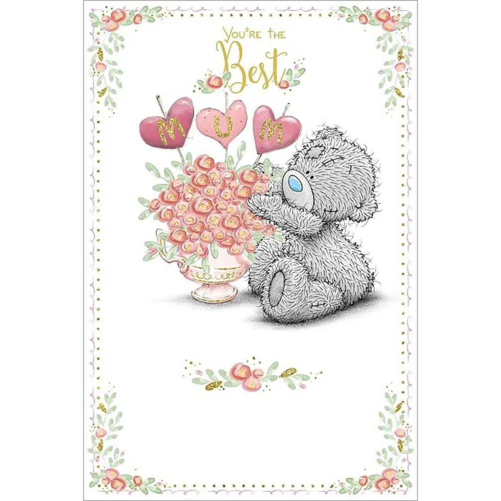 Your The Best Mum Me to You Bear Mothers Day Card £2.49