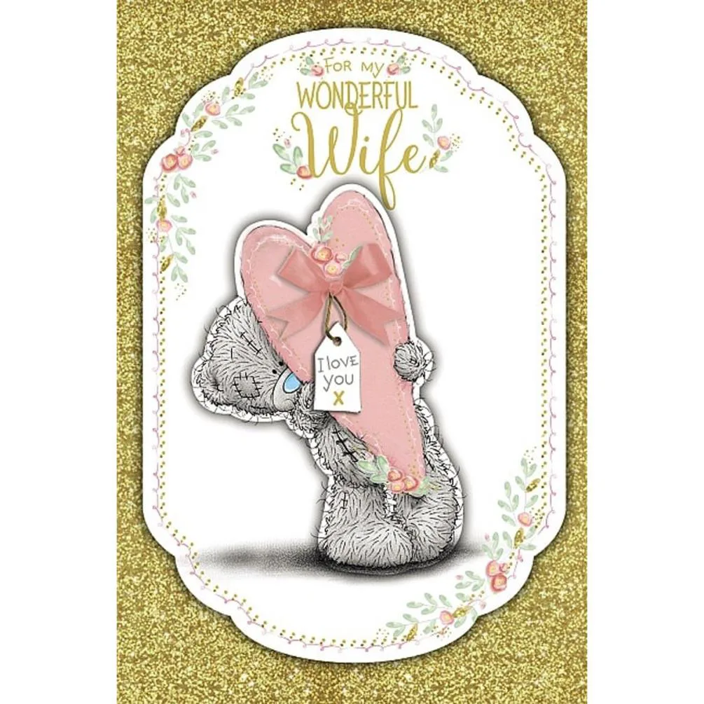 Wonderful Wife Handmade Me to You Bear Mothers Day Card £4.99