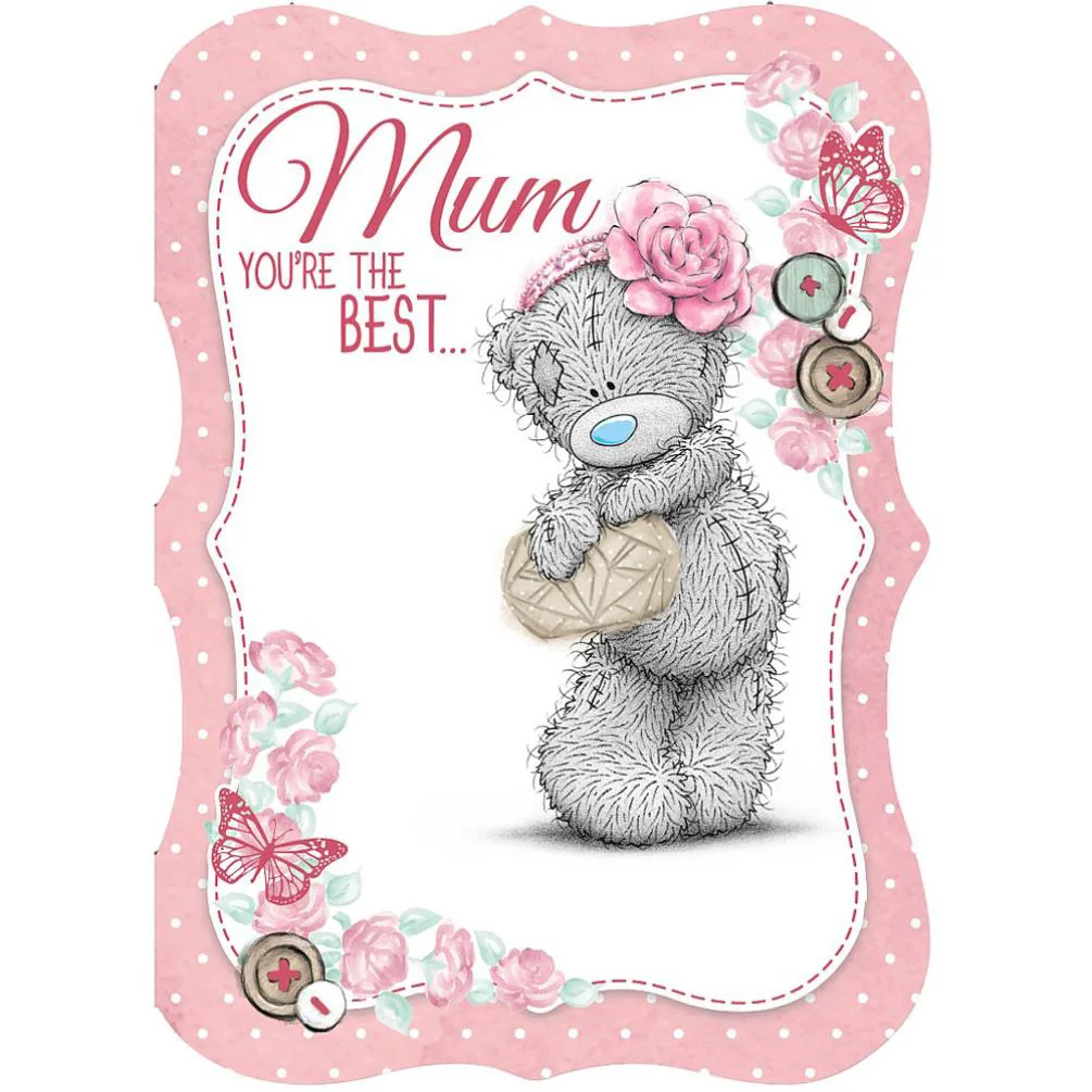 Mum You're The Best Me to You Bear Mothers Day Card