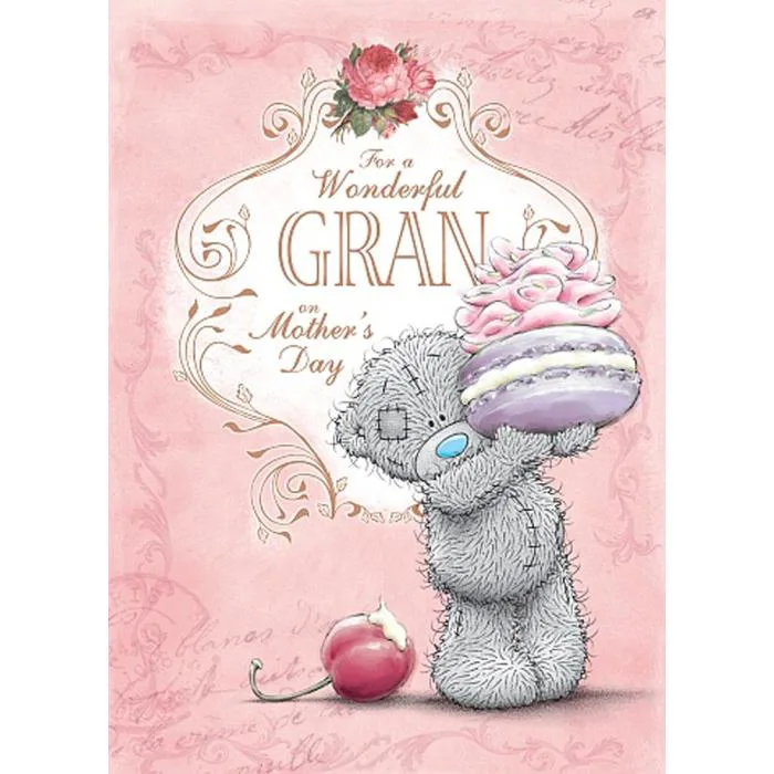 Wonderful Gran Me to You Bear Mothers Day Card