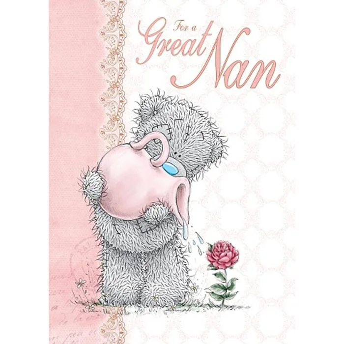 Great Nan Me to You Bear Mothers Day Card