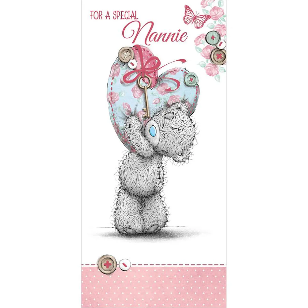Nannie Me to You Bear Mothers Day Card