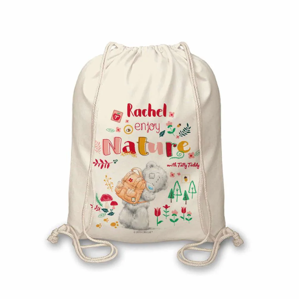 Personalised Me to You Enjoy Nature Drawstring Bag £12.99