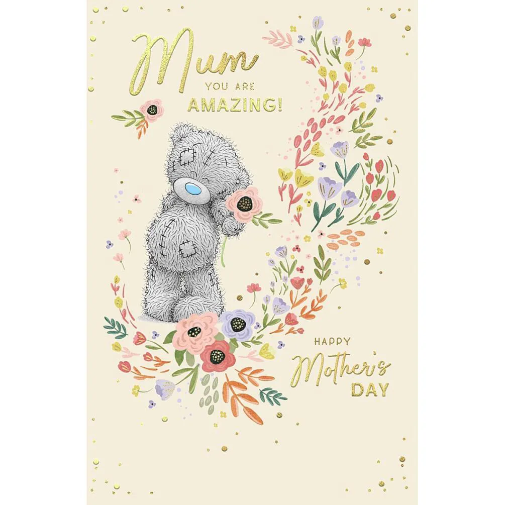 Amazing Mum Me to You Bear Mother's Day Card