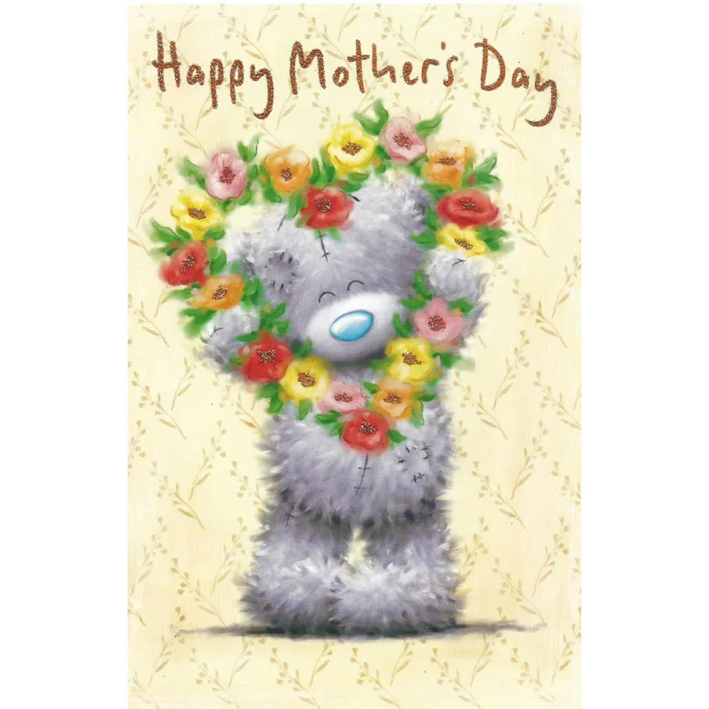 Holding Flower Heart Me to You Bear Mother's Day Card (MSE77003) : Me ...