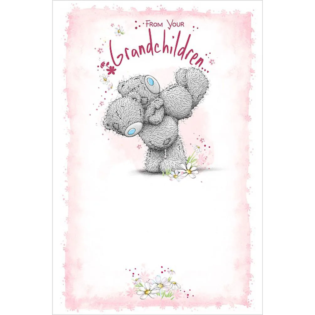 From Your Grandchildren Me to You Bear Mother's Day Card £3.59