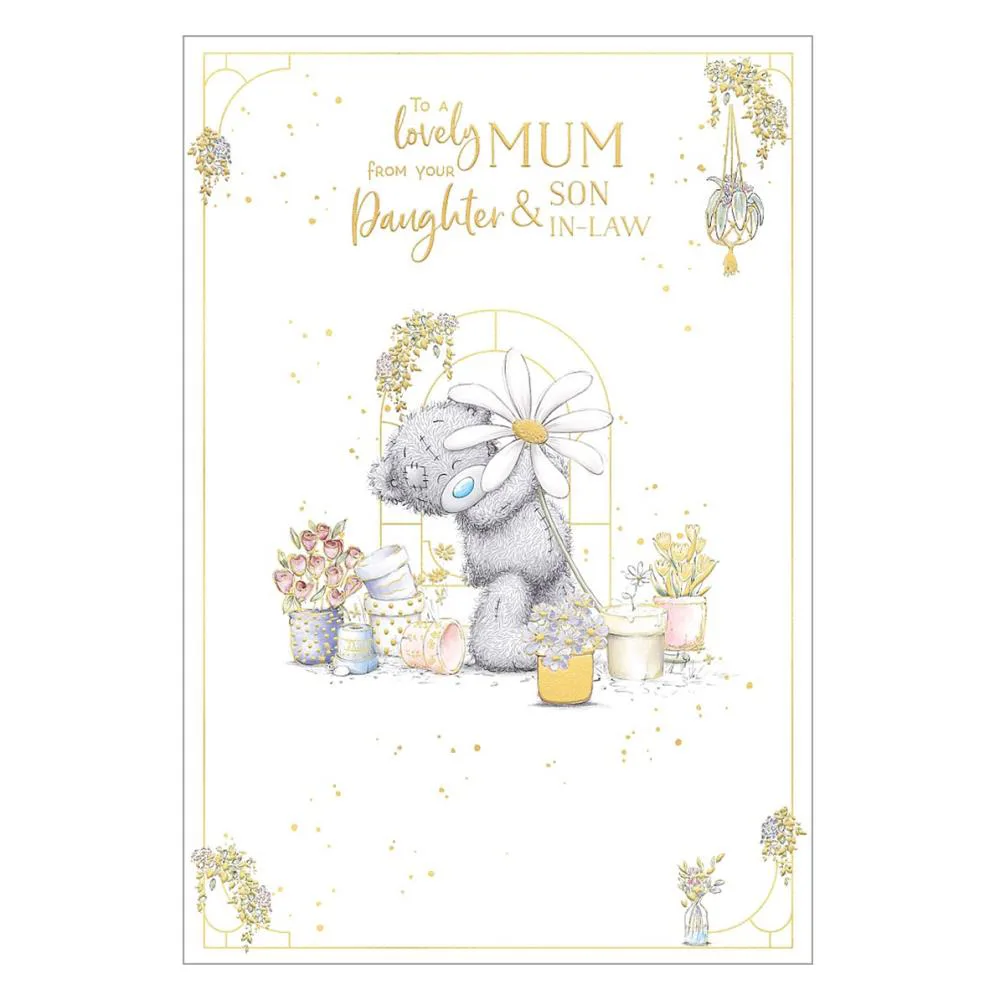 Mum From Daughter &amp; Son In Law Me to You Bear Mother's Day Card