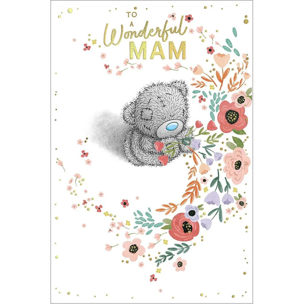 Wonderful Mam Me to You Bear Mother's Day Card  