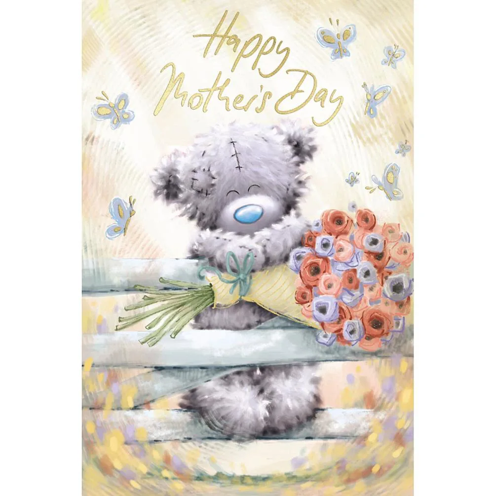 Mothers Day Softly Drawn Me to You Bear Mother's Day Card    £2.49