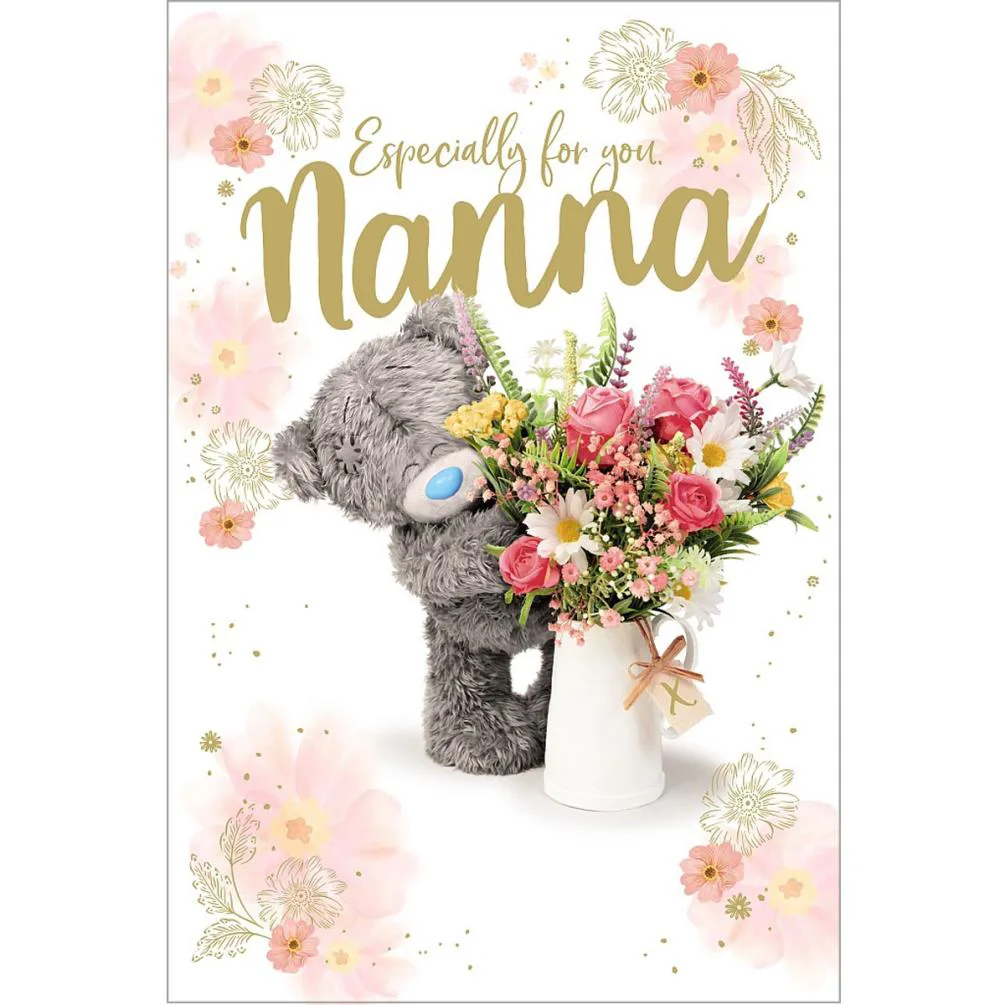 Nanna Photo Finish Me to You Bear Mother's Day Card   