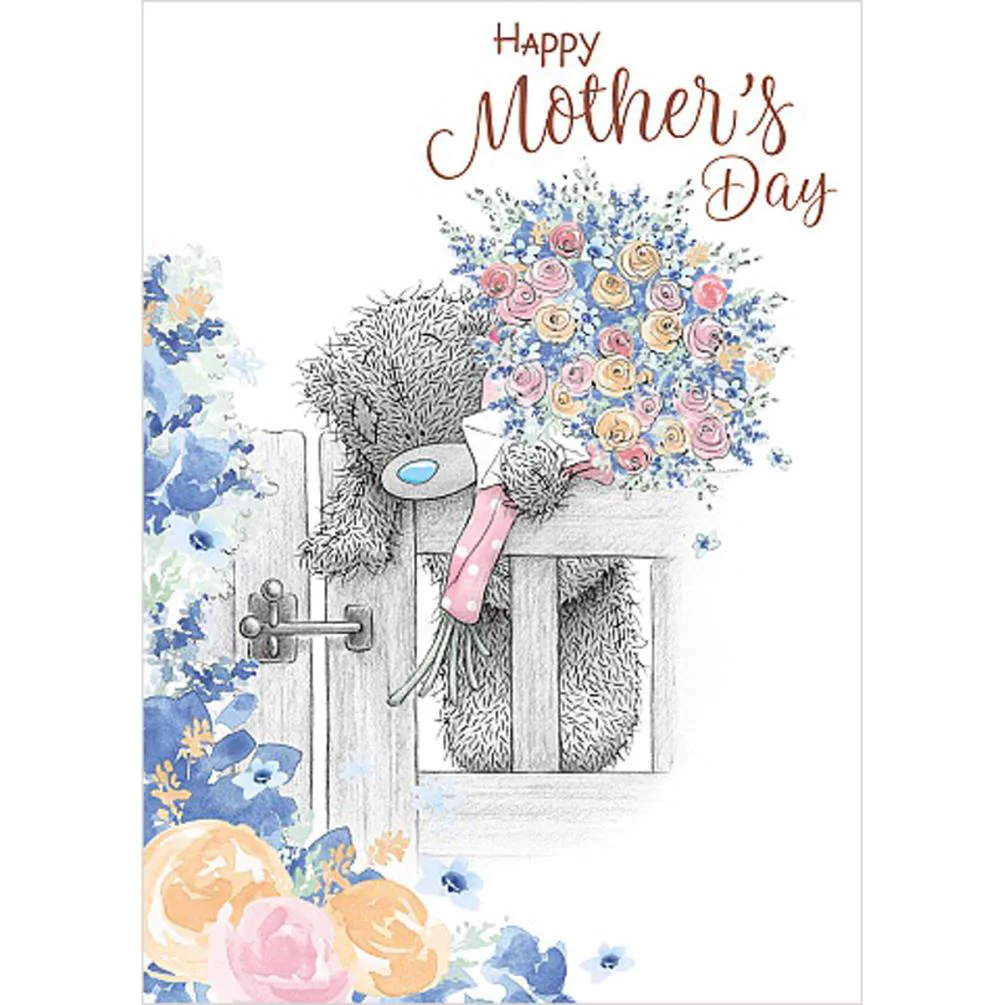 Tatty Teddy At Gate Me to You Bear Mother's Day Card £1.79