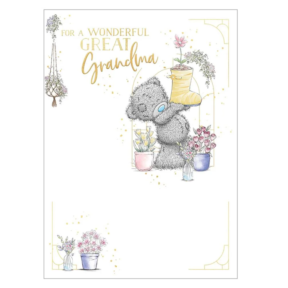 Great Grandma Me to You Bear Mother's Day Card