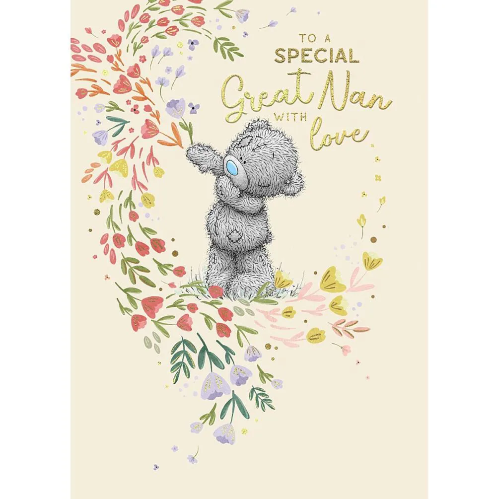 Great Nan Me to You Bear Mother's Day Card    £1.79