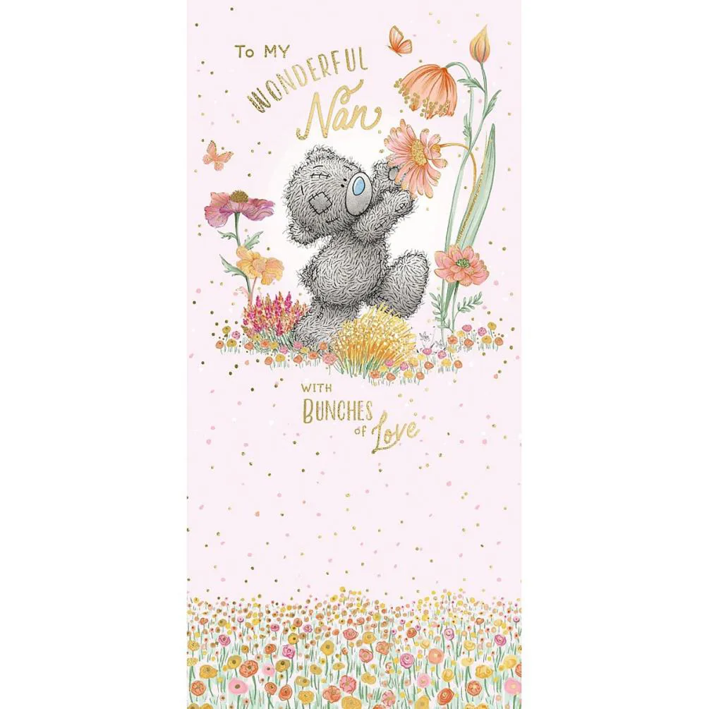 Wonderful Nan Me to You Bear Mother's Day Card £1.89