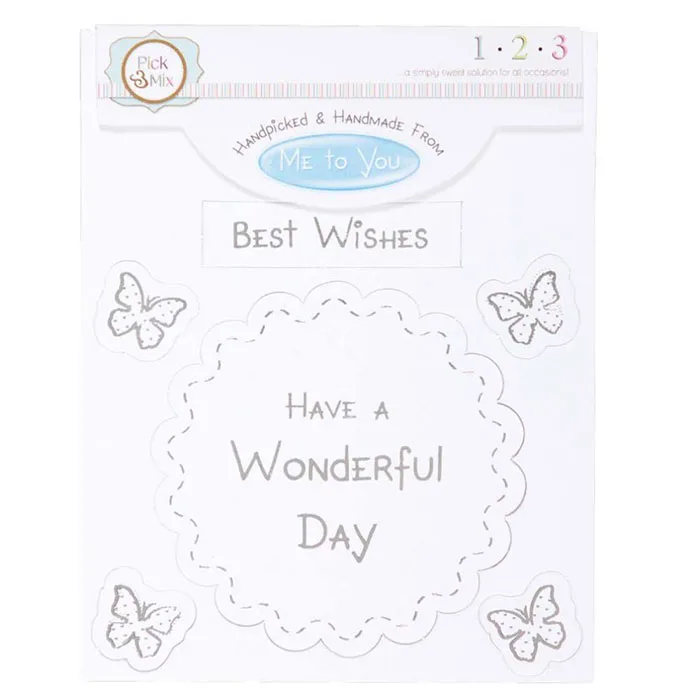 Best Wishes Occasions Verse & Greeting Insert