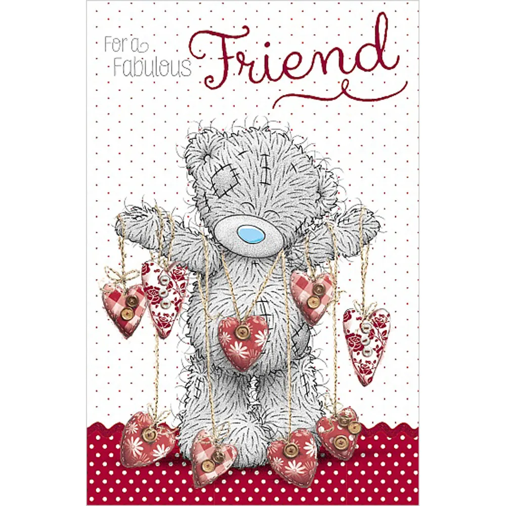 Fabulous Friends Me to You Bear Valentine's Day Card £1.89