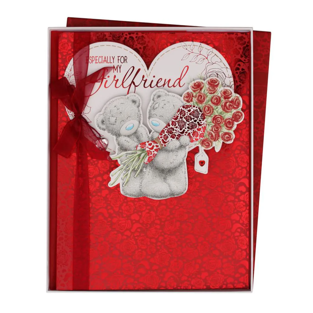 Girlfriend Large Me to You Bear Valentines Day Boxed Card £9.99