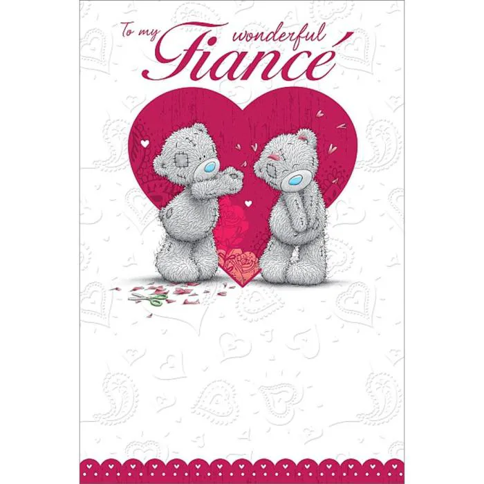 Wonderful Fiance Me to You Bear Valentines Day Card
