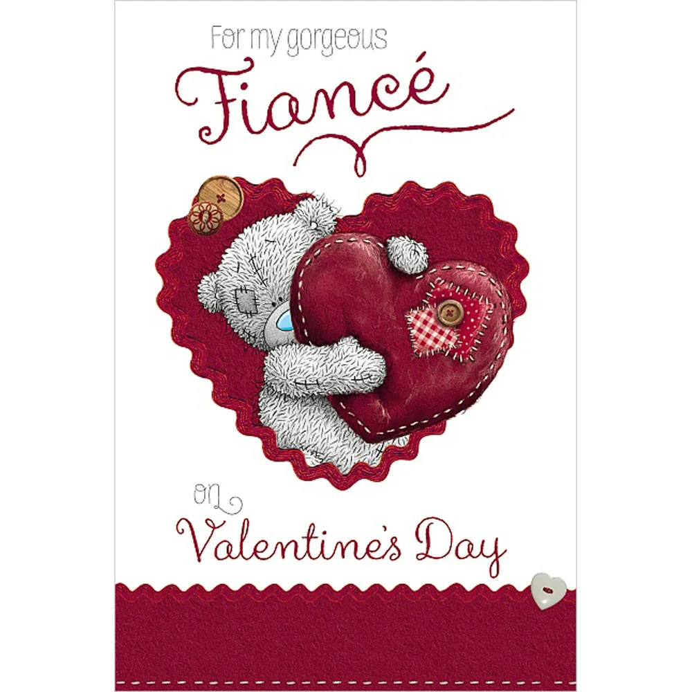 Gorgeous Fiance Me to You Bear Valentine's Day Card