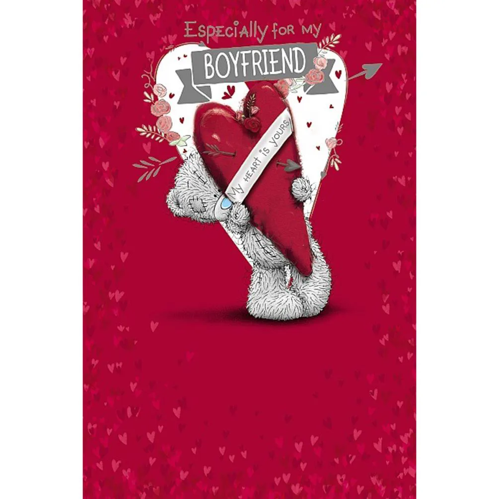 Boyfriend Me to You Bear Valentines Day Card