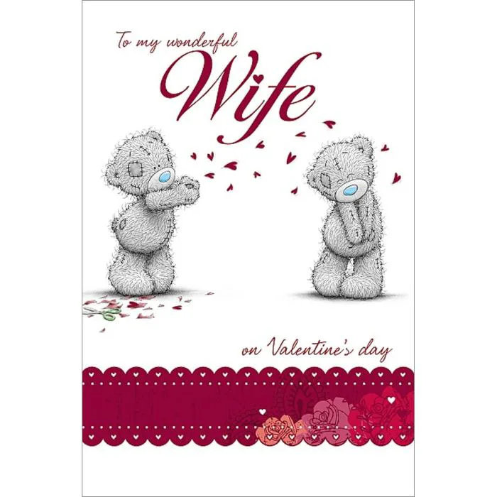 Wonderful Wife Me to You Bear Valentines Day Card £2.49