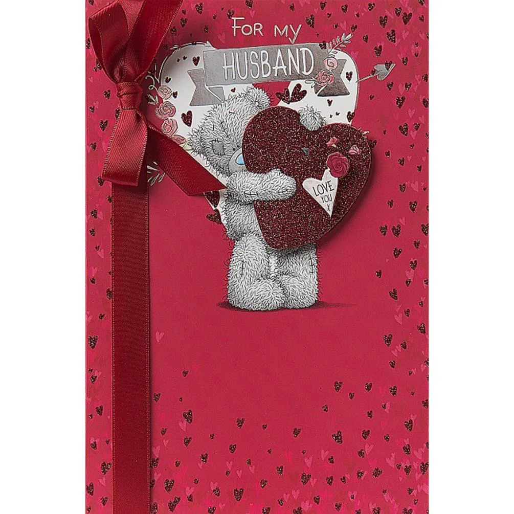 Husband Me to You Bear Valentines Day Card