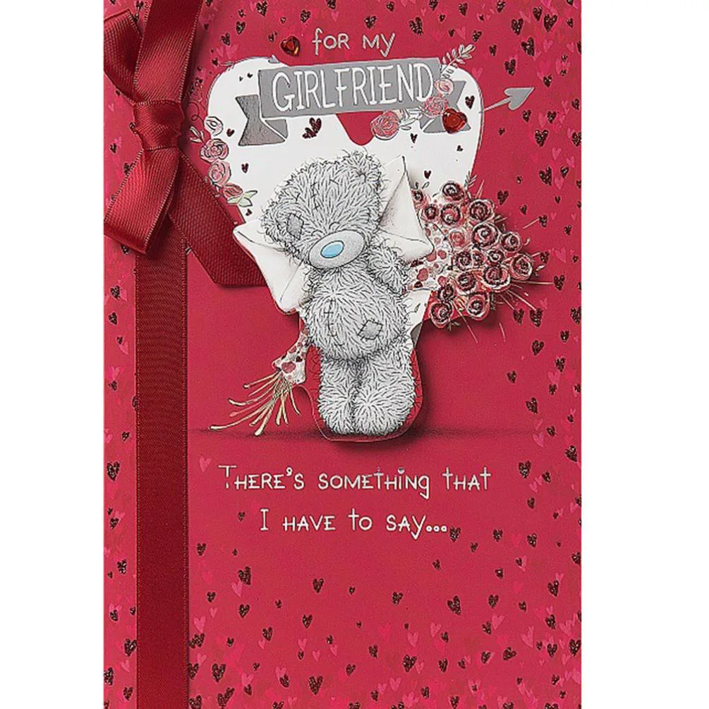 Girlfriend Me to You Bear Valentines Day Card