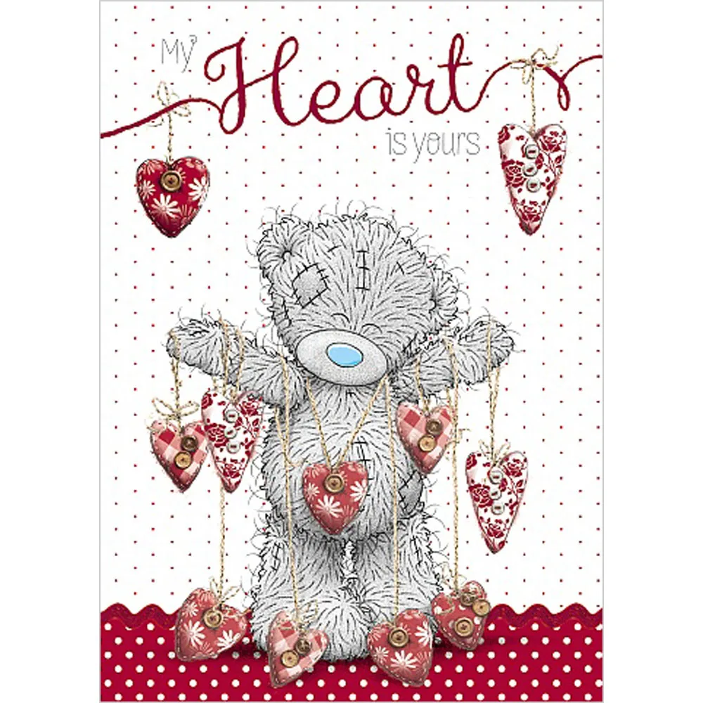 My Heart Is Yours Me to You Bear Valentine's Day Card