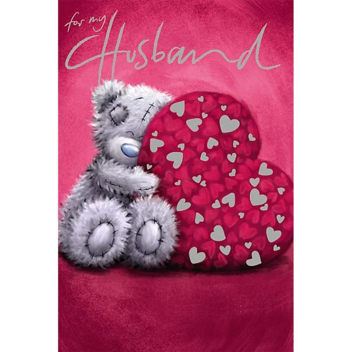 For My Husband Me to You Bear Valentines Day Card