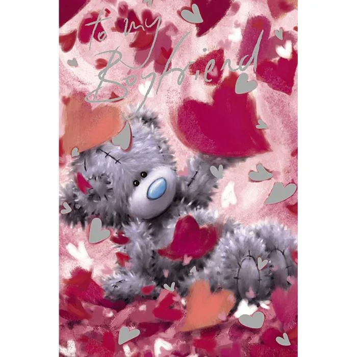Boyfriend Me to You Bear Valentines Day Card