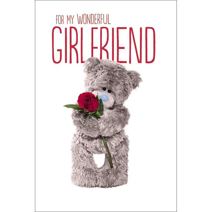 Wonderful Girlfriend Me to You Bear Valentines Day Card