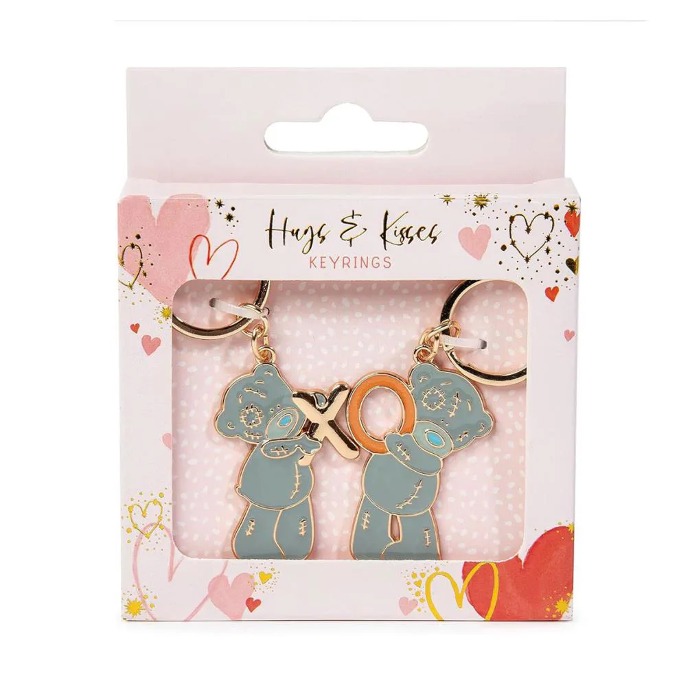 XO 2 Part Enamel Me to You Bear Keyring £5.99