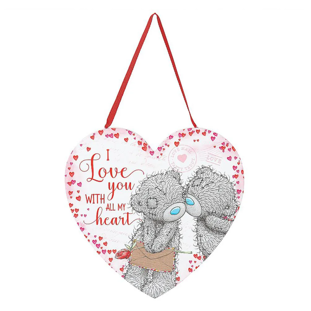 I Love You With All My Heart Me to You Heart Plaque £2.39