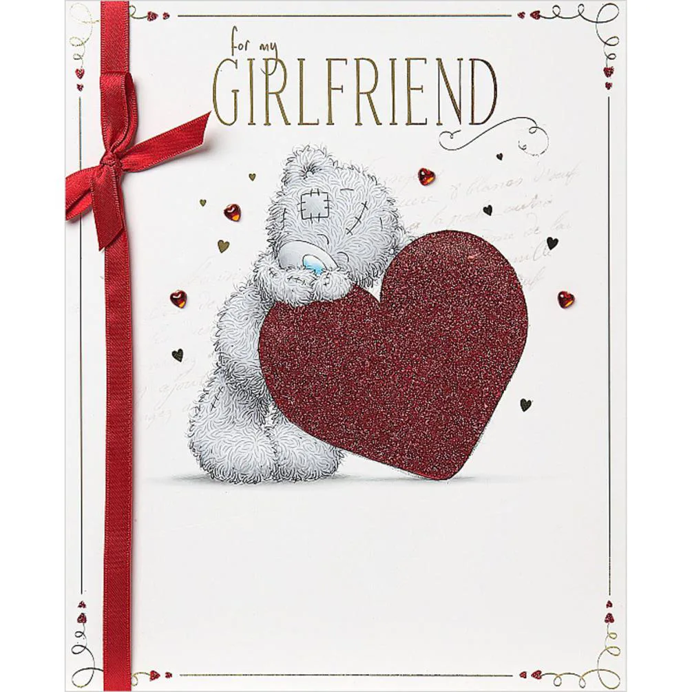 Girlfriend Handmade Me to You Bear Valentines Day Card £4.99
