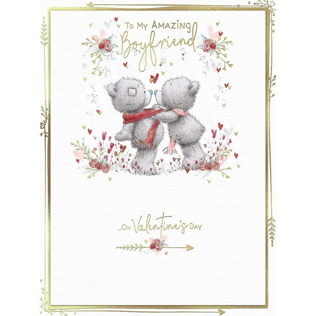 Amazing Boyfriend Large Me to You Bear Valentine's Day Card £3.99