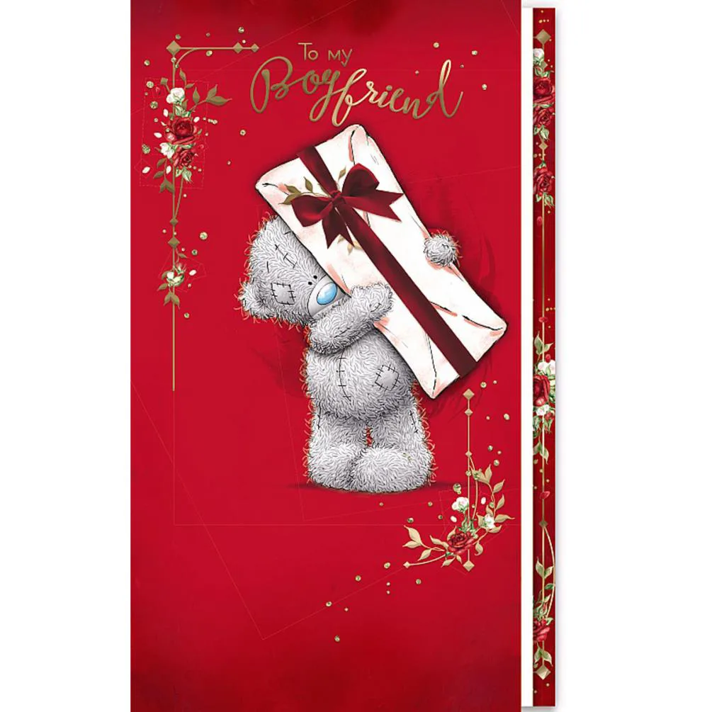 Boyfriend Luxury Handmade Me to You Bear Valentine's Day Card