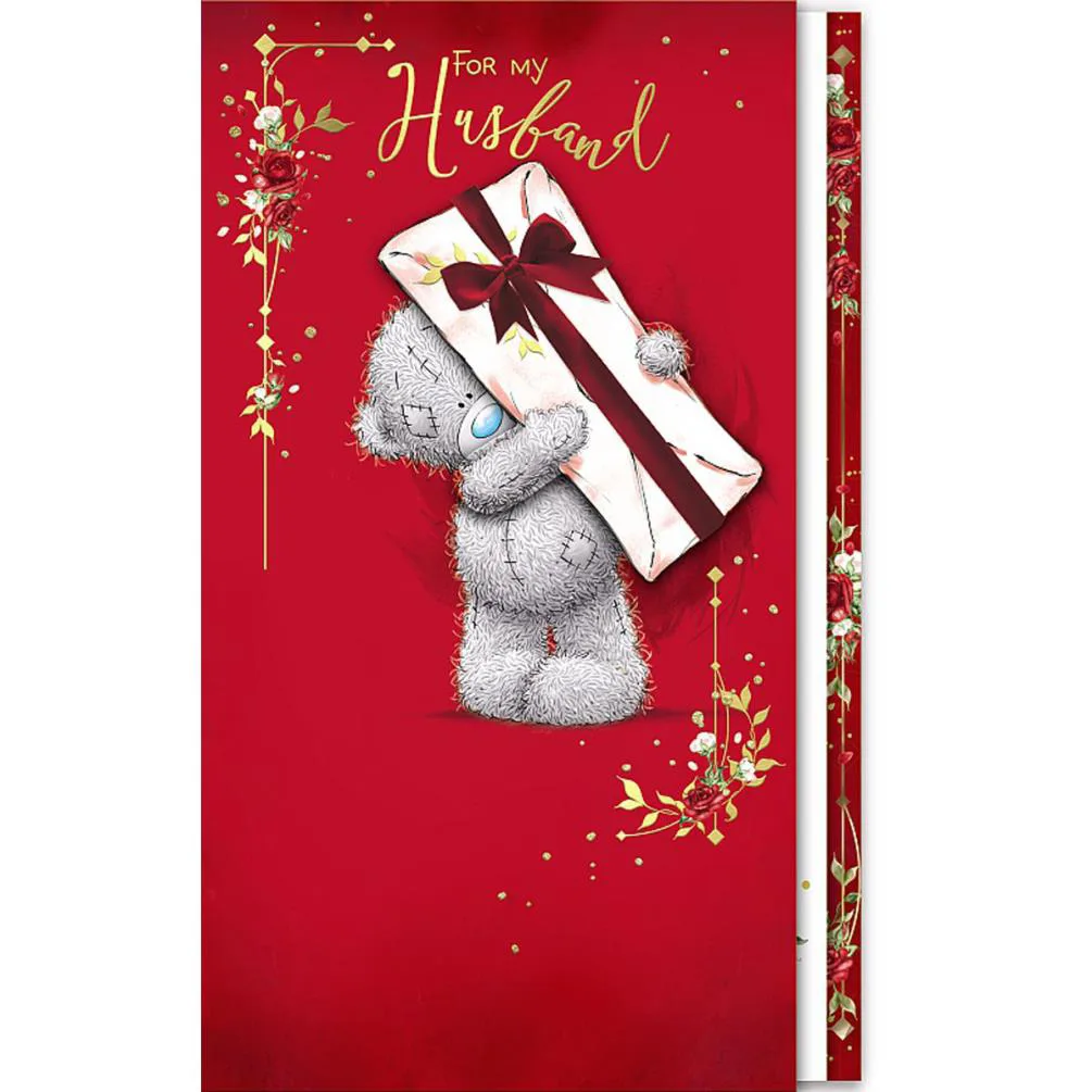 Husband Luxury Handmade Me to You Bear Valentine's Day Card