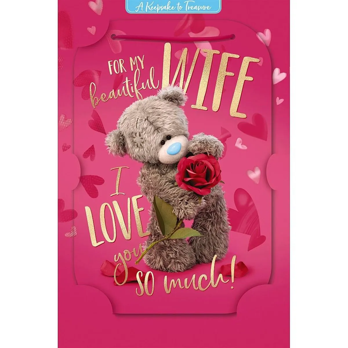 3D Holographic Keepsake Wife Me to You Valentine's Day Card £3.39
