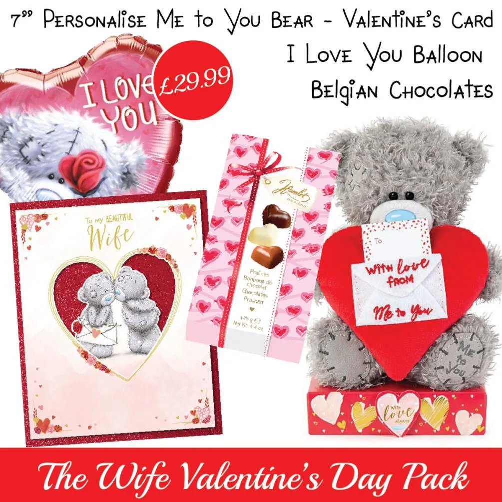Wife Valentines Day Gift Pack £29.99