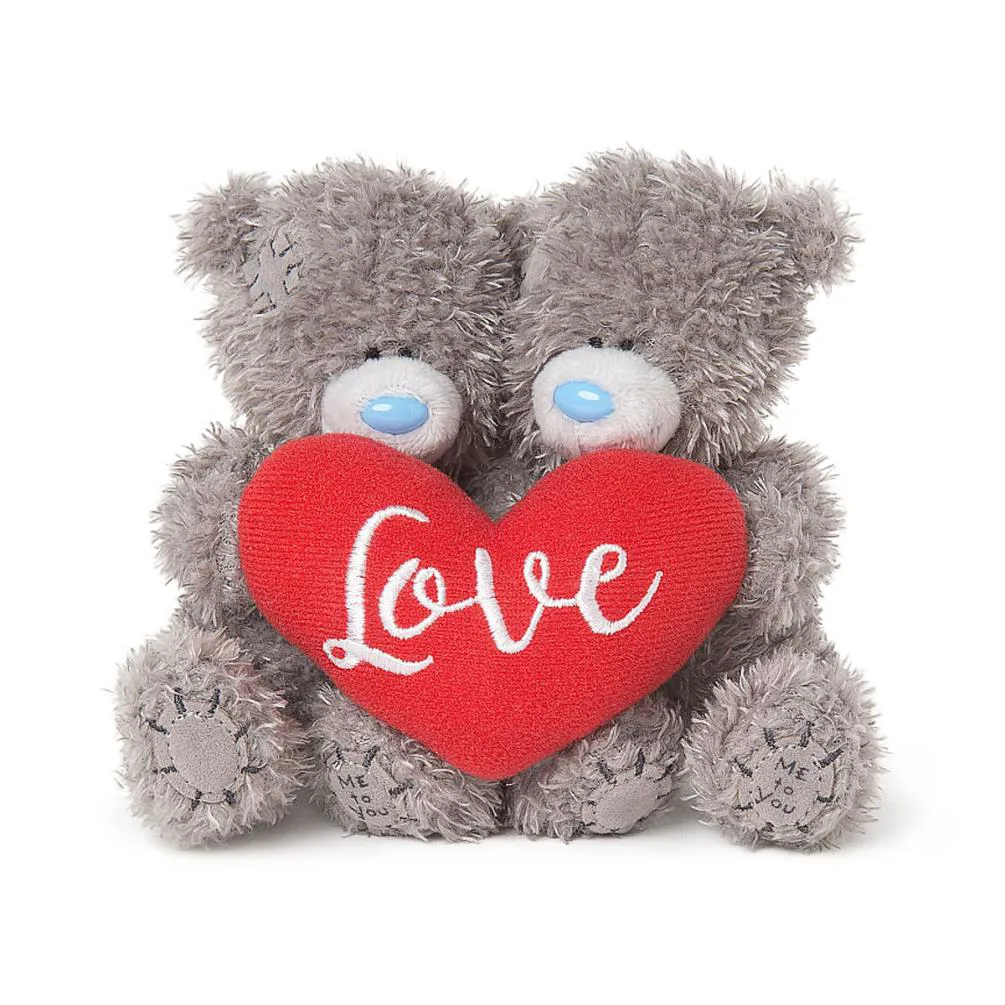 2 x 4" Holding Padded Love Heart Me to You Bears £5.99