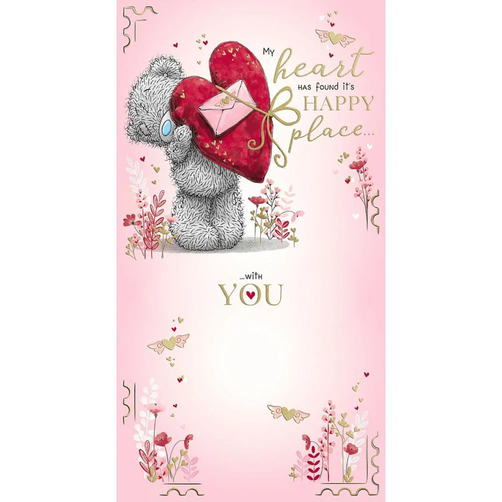 Large Heart Me to You Valentine's Day Card