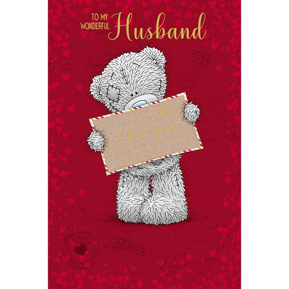 Wonderful Husband Me to You Bear Valentines Day Card £3.59