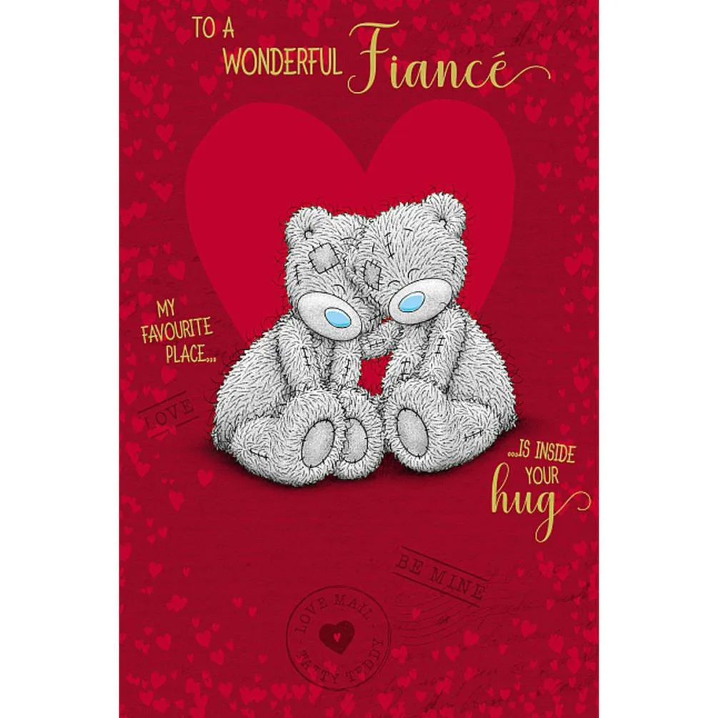 Wonderful Fiance Me to You Bear Valentines Day Card