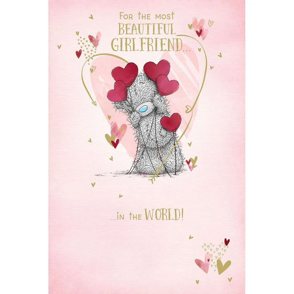 Beautiful Girlfriend Me to You Bear Valentine's Day Card