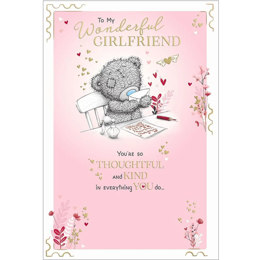 Wonderful Girlfriend Me to You Bear Valentine's Day Card