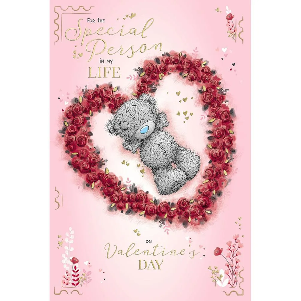 Special Person In My Life Me to You Bear Valentine's Day Card 