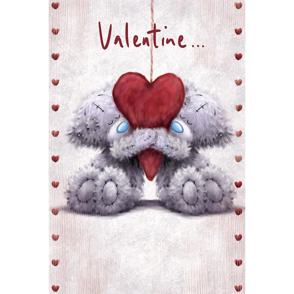 Hugging Heart Me to You Bear Valentine's Day Card £2.49
